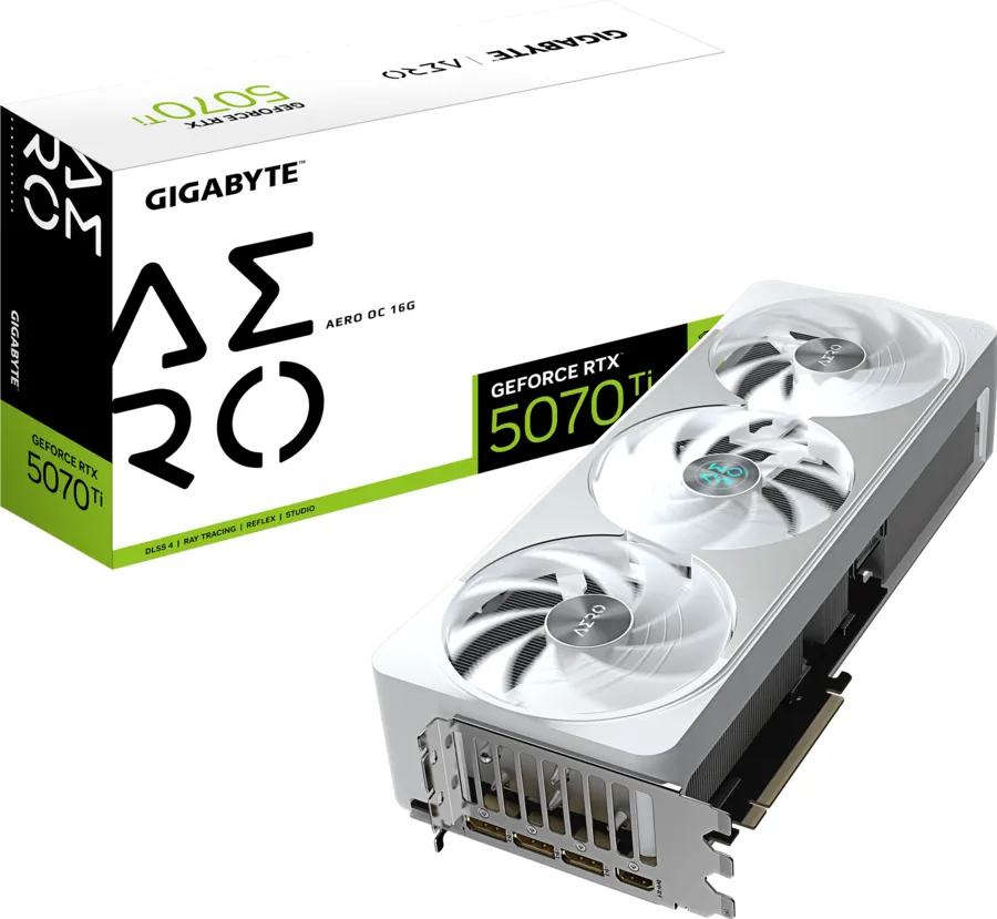 Card màn hình Gigabyte GeForce RTX 5070 AERO OC 12GB