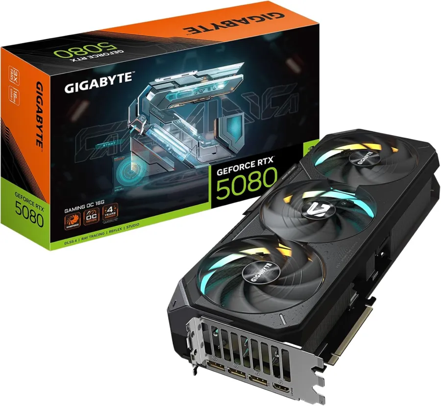 Card màn hình Gigabyte GeForce RTX 5080 GAMING OC 16GB