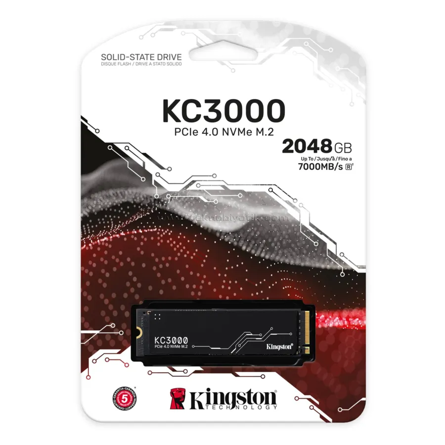 Ổ cứng SSD Kingston KC3000 2TB NVMe Gen4